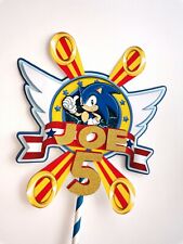 Sonic hedgehog personalised for sale  Shipping to Ireland
