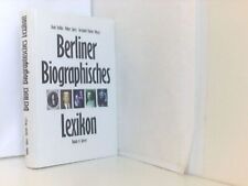 Berliner biographisches lexiko usato  Spedire a Italy