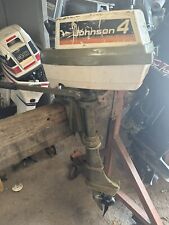 Johnson 4hp stroke for sale  ELY