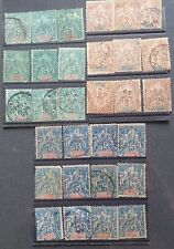 Lot timbres anciens d'occasion  Plouarzel