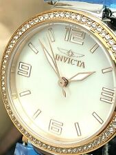 Invicta relógio feminino parafuso 29142 quartzo mostrador branco dois tons caixa de aço 30mm comprar usado  Enviando para Brazil