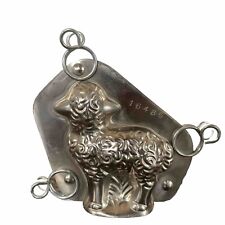 Molde de metal pequeno de chocolate de cordeiro com braçadeiras marcadas #16486 comprar usado  Enviando para Brazil