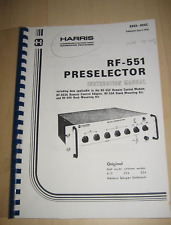 Harris 551a preselector gebraucht kaufen  Linnich