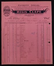 Facture valence 1904 d'occasion  Nantes-