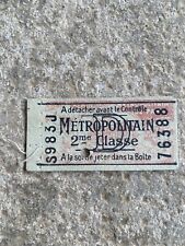 Ticket métropolitain métro d'occasion  Grenoble-