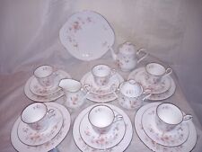 Used, Stunning Royal Albert For All Seasons "Breath of Spring" 22 Piece Tea Set for sale  Shipping to South Africa