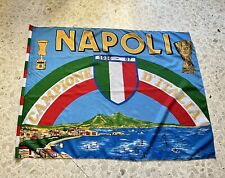 Bandiera napoli calcio usato  Italia