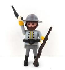 Playmobil Figura Confederada del Sur Caballería Soldado Guerra Civil Occidental Vaquero, usado segunda mano  Embacar hacia Argentina