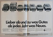 Volkswagen reklame werbeanzeig gebraucht kaufen  Hanau
