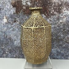 Atsuya HAMADA (1932-1986) Stoneware salt glaze Faceted vase Leach Pottery #1229 for sale  Shipping to South Africa