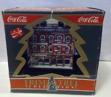 Adorno de Navidad Coca-Cola - Jacob's Pharmacy 1991 con caja segunda mano  Embacar hacia Argentina