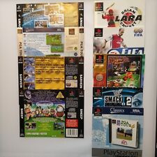 Various ps1 inserts for sale  FAVERSHAM