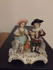 Antique sitzendorf couple for sale  BOURNEMOUTH