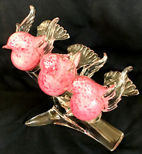 Used, MURANO ITALY TAGLIAPIETRA '3 BIRDS ON A BRANCH' SCULPTURE - MASTER ARTIST SIGNED for sale  Shipping to South Africa