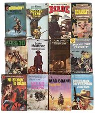 Vintage western paperback for sale  BUNTINGFORD