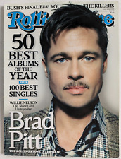 Revista Rolling Stone diciembre 2008 Brad Pitt segunda mano  Embacar hacia Mexico