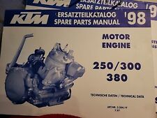 2xersatzteilkatalog ktm 250 gebraucht kaufen  Halberstadt