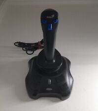 Genius MaxFighter F-17  Computer Game Gaming PC laptop Wired USB Joystick tested for sale  Shipping to South Africa