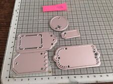 Trimcraft 5 part label tag die set ref9116 for sale  Shipping to South Africa