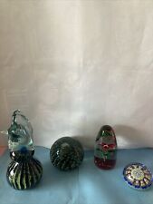 vintage glass paperweights for sale  LONDON