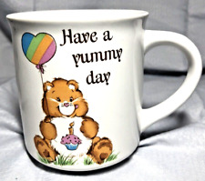 Caneca de café vintage 1983 American Greetings Care Bears TENHA UM DIA GOSTOSO comprar usado  Enviando para Brazil