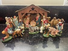 Vintage nativity set for sale  Stockton