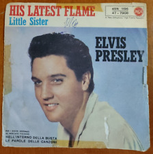 Elvis presley. his usato  Lucera