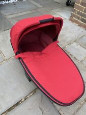 quinny buzz red foldable carry cot, used for sale  BAGSHOT