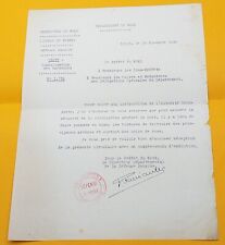 Document 1940 ww2 d'occasion  Lille-