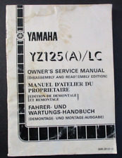 Yamaha yz125 1990 for sale  WOKINGHAM