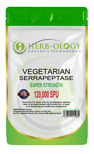 Serrapeptase 120,000 SPU Capsules Best High Potency Good Health Supplement, used for sale  Shipping to South Africa