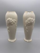 2 lenox rose blossom vases for sale  Jacksonville