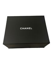 Autêntica caixa de presente CHANEL preta vazia armazenamento magnético 14 3/4” X 11” X 6” comprar usado  Enviando para Brazil