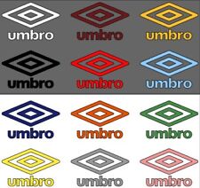 Umbro Logo for football shirt 90s Felt FLOCK Heat Press Print Iron Score ROUNDED til salgs  Frakt til Norway