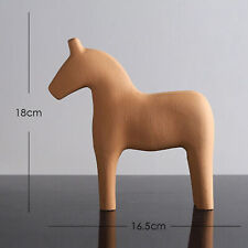 Wooden horse figurine for sale  UK