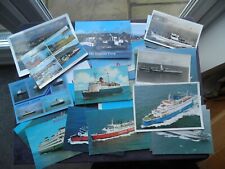 Postcards ferries steamers usato  Spedire a Italy