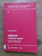 Erving goffman stigma usato  Castellammare Di Stabia