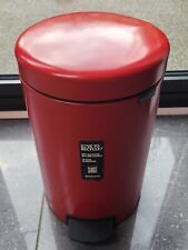 BRABANTIA NEWLCON 12 LITRE,  PEDAL BIN. PASSION RED, used for sale  Shipping to South Africa