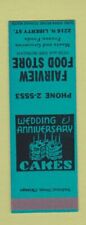 Matchbook cover fairview for sale  USA