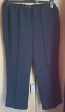Ladies Bonmarche Elasticated Pull-on Black Trousers Size 14 Leg 25" for sale  STOKE-ON-TRENT