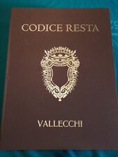 Codice resta vallecchi usato  Milano