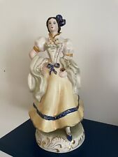 Statuina dama porcellana usato  Spinea