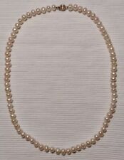 Perlenkette goldverschluss 585 gebraucht kaufen  Altenholz