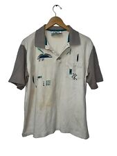 Camisa polo de golfe vintage anos 90 London Fog ponto único tamanho GG comprar usado  Enviando para Brazil