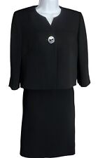 Traje Falda Negra Lisa Liz Claiborne para Mujer 2 Piezas Ambos Artículos Forrados Talla 4 Pequeña segunda mano  Embacar hacia Argentina