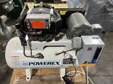 Compresor de aire de desplazamiento Powerex 5 hp 100 % sin aceite *silencioso* segunda mano  Embacar hacia Mexico