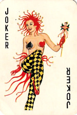 PIN-UP / CHEESECAKE - 1950s  art  illustrated  DANDY  GUM  playing/poker  card/G for sale  Shipping to South Africa