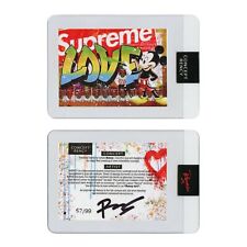 Mickey Mouse Love Supreme Diamond Dust Trading Cartão Assinado Por rency S/n # 99 comprar usado  Enviando para Brazil