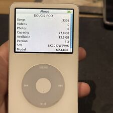 Used, iPod video classic 5th 5.5 Wolfson DAC 80gb White Black New Battery - Lot for sale  Shipping to South Africa