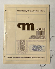 Mirafi construction fabrics for sale  Cary